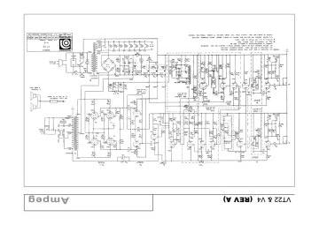 Ampeg V4 Rev A schematic circuit diagram